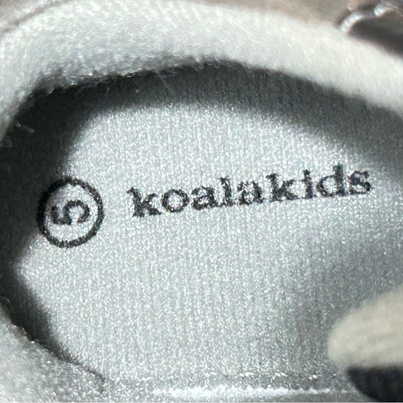 Koala Kids Black/Grey Strap Slip On Walker Shoes Size US 5 NWT - Picture 9 of 10